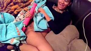 18+ year old MILF cums hard on camera