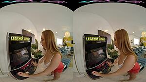 Experimente a emoção da realidade virtual com um convite sedutor para seu espaço pessoal de jogos: Vrallures